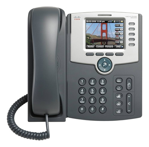 Telefone Cisco Sip Spa 525g Voip Colorido