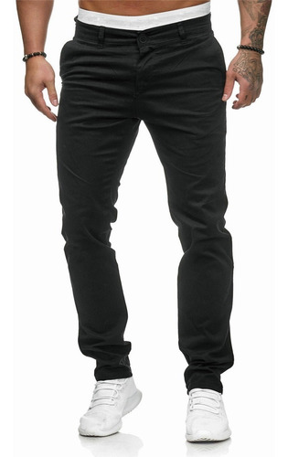 Pantalón De Hombre Jogger, Slim Fit ,alta Elasticidad