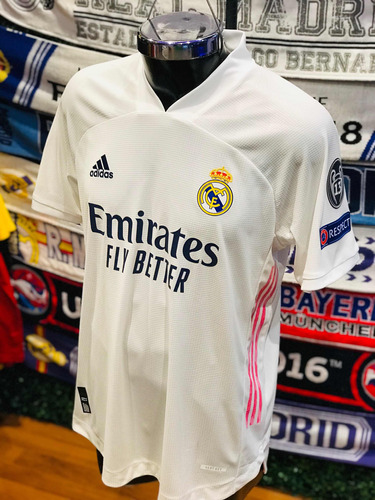 Jersey Real Madrid 2021, Local,adidas, Talla L #9 Benzema.