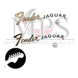 Decal Waterslide Fender Jaguar