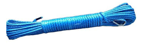 Azul 5/32  0.157 In * 50ft Cuerda Para Atv Winch Utv Accesor