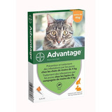 Advantage Gato Pipeta Hasta 4 Kg/ Nubapets