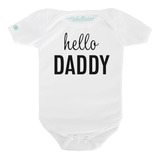 Pañalero Personalizado Bebé Hello Daddy