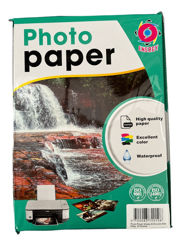 Papel Foto Glossy 260 Grs/a4 Doble Faz 300h, Envío Gratis