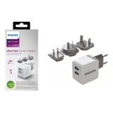 Adaptador Enchufe Universal Philips Para Viajes Ultrarapido