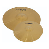 Kit De Pratos Para Bateria 14 (hihat) 16 (crash) - Profire