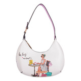 Bolsa Shoulder Nicole Lee Estampada Ss22 Color Tea Time Me Time