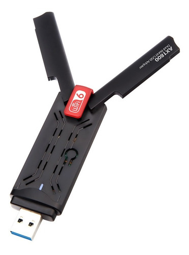 Adaptador Wifi 6 Usb 3.0 1800mbps Dual-band 2.4g 5ghz Fenvi