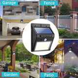 Foco Led Solar 30 Led Con Sensor Movimiento Exterior