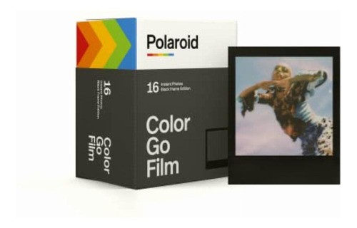 Polaroid Go Película A Color, Marco Negro, Paquete Doble