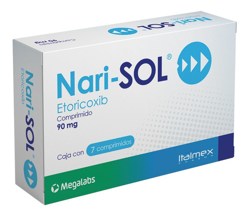 Nari Sol 90mg Compr C7 Etoricoxib