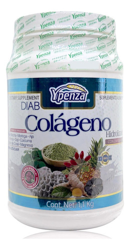 Colágeno Hidrolizado Diabético Ypenza Arándano Sin Azúcar 1.1 Kg Yp