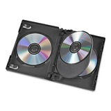 Caja Para Dvd Multiple Carga 4 Dvd Pack X 5 Unidades 
