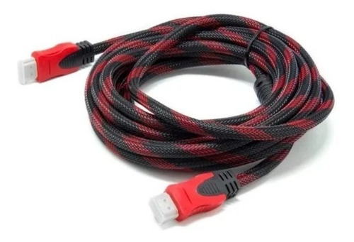 Cable Hdmi V1.4 Reforzado Mallado Filtro Fullhd 5mts 