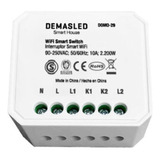 Smart Switch Wifi Dimerizable Máx.150w 110-220v, 2 Salidas