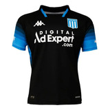 Camiseta Racing Club Kappa Suplente Hombre Adulto