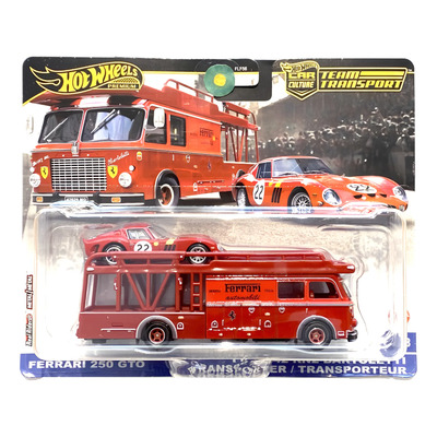 Hot Wheels Team Transport Ferrari 250 Gto & Fiat 642 Bartole | Envío gratis