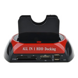 Base De Acoplamiento De Disco Duro Para Lector Dual Usb 2.0