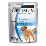 Optimum Caja Pouch Perro Adulto X 12 U. (12u.x100g)