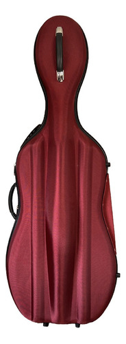  Estojo Case Violoncelo Di Pietro Eva Red  4/4