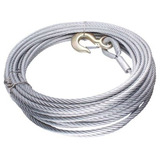 Cable De Acero Galvanizado C/gancho 7x19 5/8  Rollo 20m P