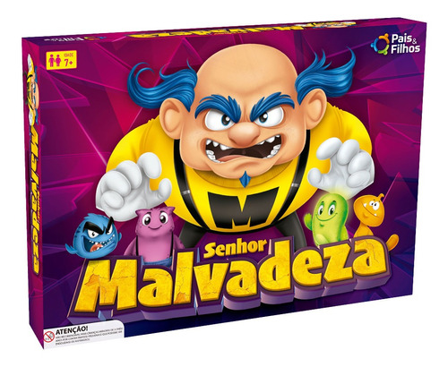 Jogo Senhor Malvadeza - Pais E Filhos