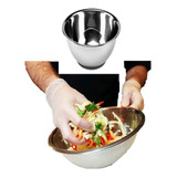 Tazon Acero Inoxidable Bowl Cocina Para Mezclar Batir 20cm