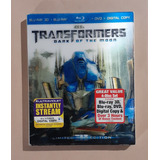 Transformers Dark Of The Moon Blu-ray 3d + 2d + Dvd Original