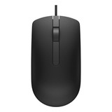Mouse Con Cable Optico Para Pc | Dell Ms116 / Negro