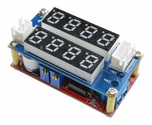 Modulo Step Down Fuente Regulable Dc-dc 0.8 A 30v / 5a Con Voltímetro Y Amperímetro / 5 Amper