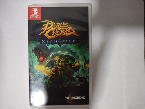 Battle Chasers Nightwar Cartucho Nintendo Switch Usado