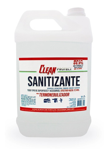 Sanitizante Para Termonebulizador Envio Gratis