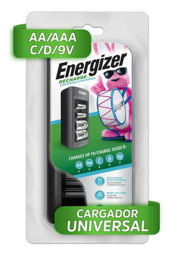 Cargador Universal De Pilas Energizer 