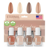 Barniz Esmalte Uñas Eternal Pack 4 Piezas