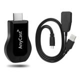 Dongle Anycast Wireless Wifi Preto