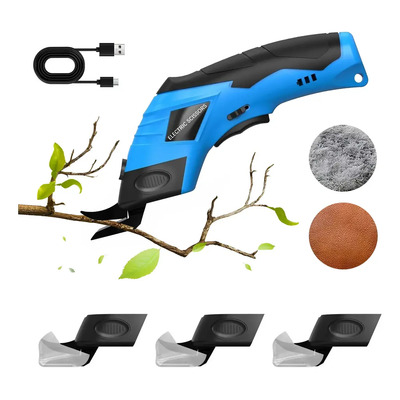Tijera Electrica Inalambrica Recargable Corta Telas Carton | MercadoLibre