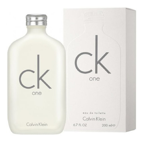 Ck One Unisex Calvin Klein 200 Ml Edt Spray - Original