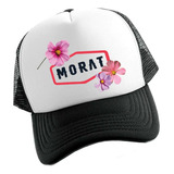 Jockey Gorro Con Malla Bandas Morat