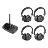 Avantree Quartet Múltiples Auriculares Inalámbricos Con Un T