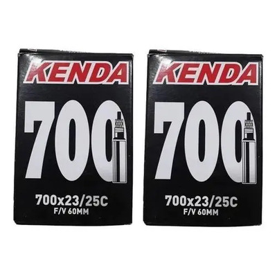 Par Câmara De Ar Speed Kenda 700x23\u002F25 Bico Longo 60mm | Frete grátis