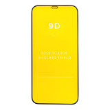 Mica Para Celular Cristal Templado 9d Borde Negro Protector