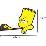 Adesivo Para Carro, Caminhão De Vidro Bart Brinde