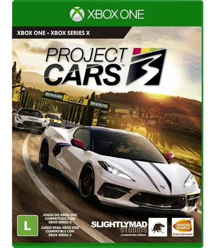 Jogo Project Cars 3 Xbox One E Series Lacrado Físico + Nfe