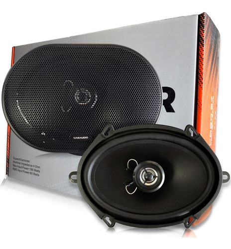 Set De Bocinas Coaxiales 5x7´´ Waraudio Cabo 57 180w / 60w