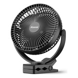 Koonie Ventilador Con Clip De 10000 Mah Recargable,