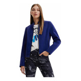 Chaqueta Desigual Azul Nueva Xl Las Vegas