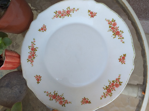 Plato Arcopal Made In France Retro Vintage