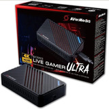 Avermedia Live Gamer Ultra 4k 60fps Latency Usb 3.1 (gc553)