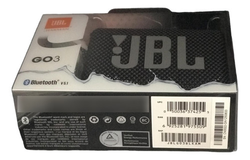 Caixa De Som Bluetooth Jbl Go3 Ipx7: Original E Compacta