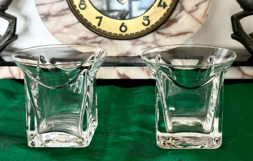 Vasos Whisky Cristal  Escandinavos Diseño Jens Quistgaard X2